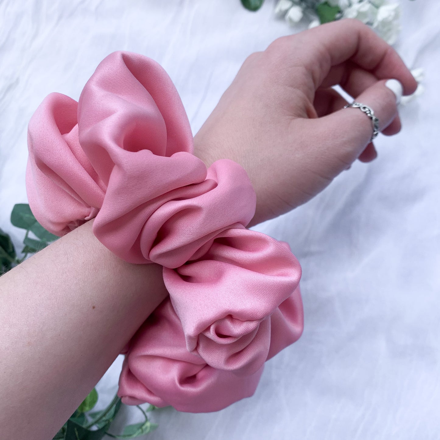 Baby Pink Jumbo Scrunchie