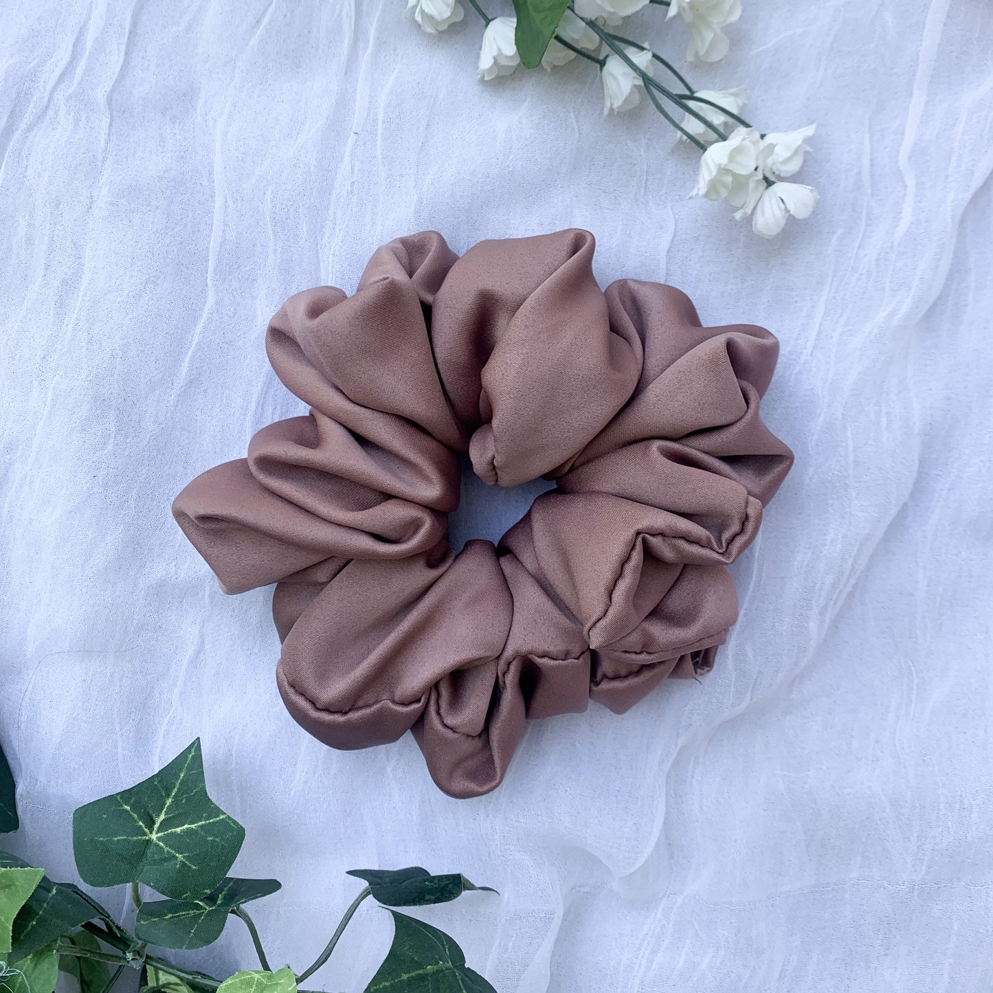 Blush Champagne Jumbo Scrunchie