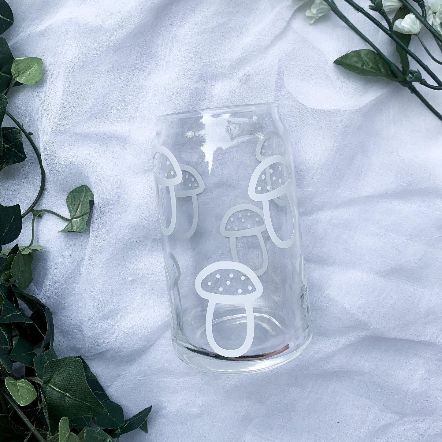 Mushroom Glass Cup