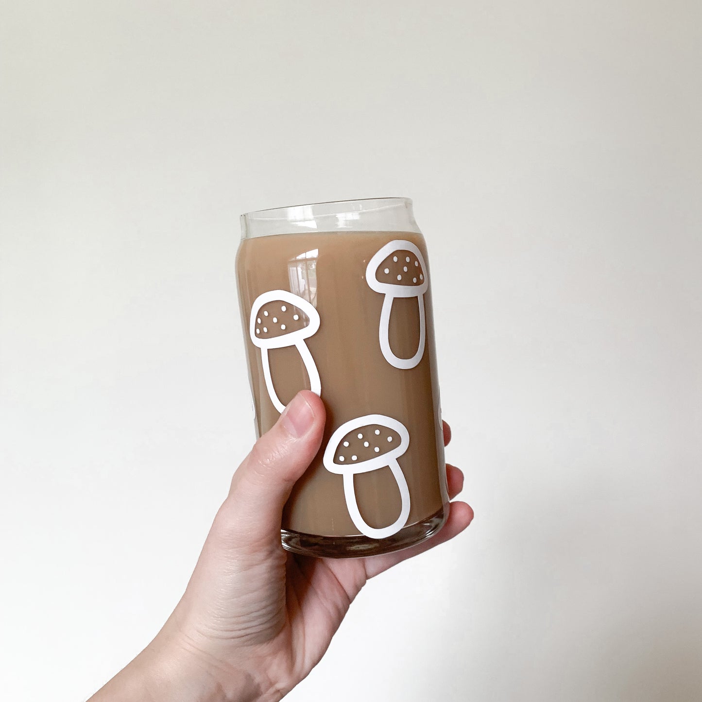 Mushroom Glass Cup