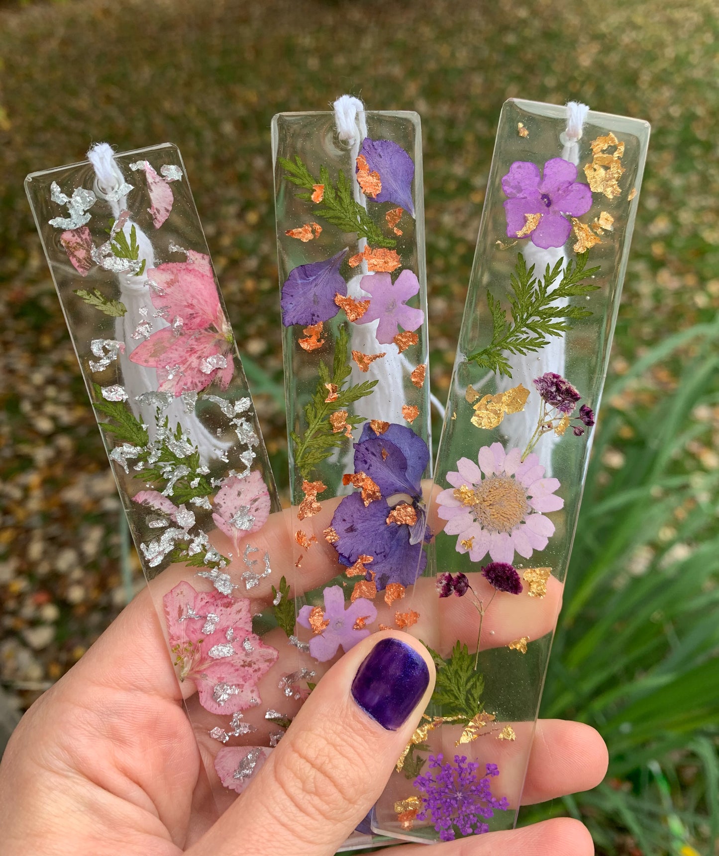 Floral Bookmarks