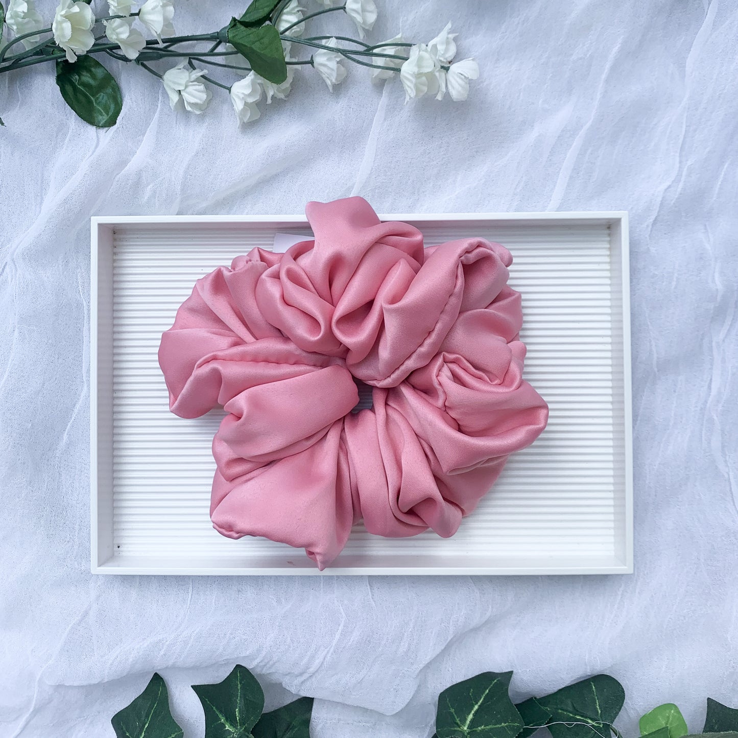 Baby Pink Jumbo Scrunchie