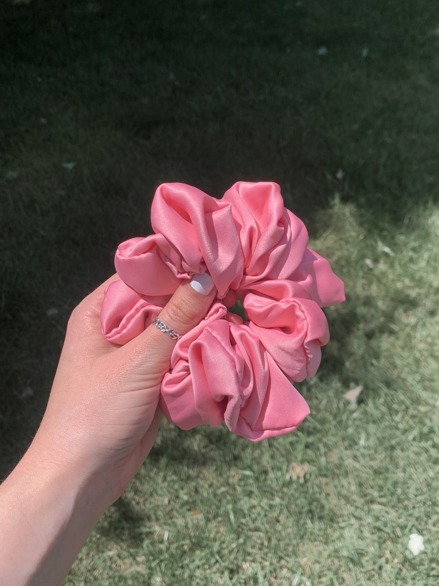 Baby Pink Jumbo Scrunchie