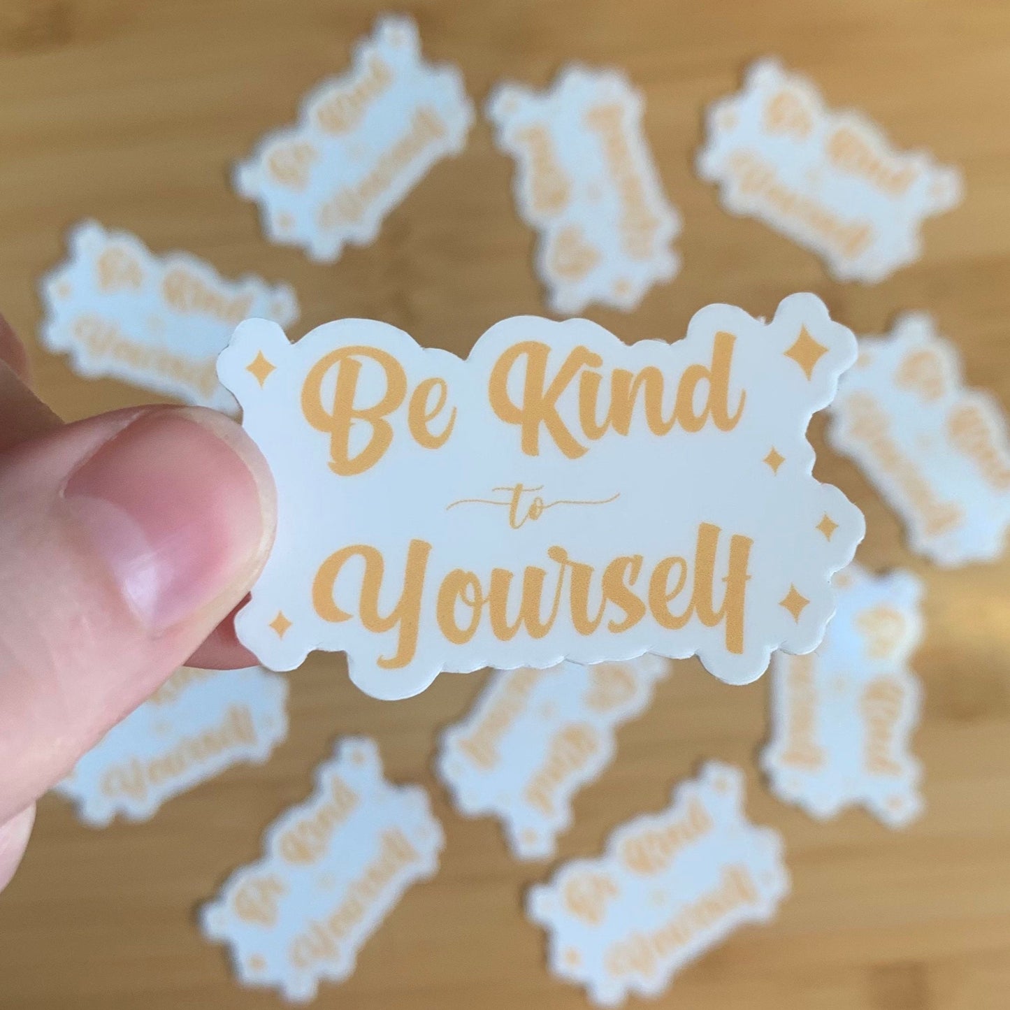 Be Kind To Yourself Vinyl Sticker